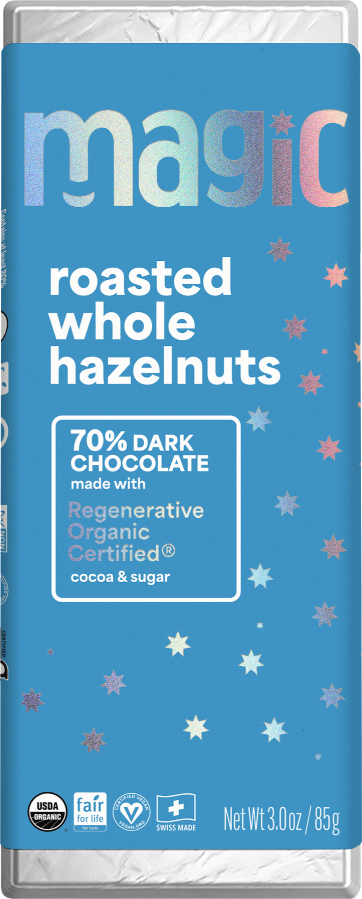 🎁 Roasted Whole Hazelnuts Bar - Single (100% off)