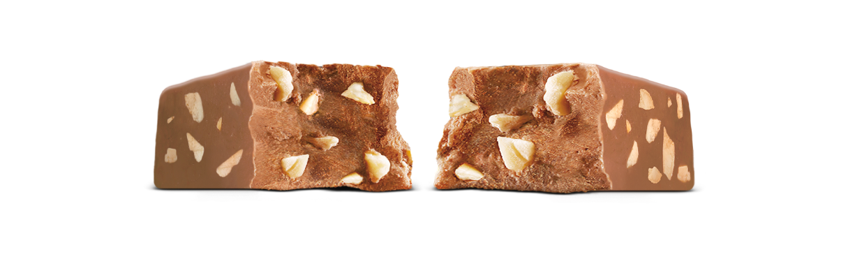 Salted Candied Hazelnut Truffle Bar - case of 6 (six) 4ct-packs
