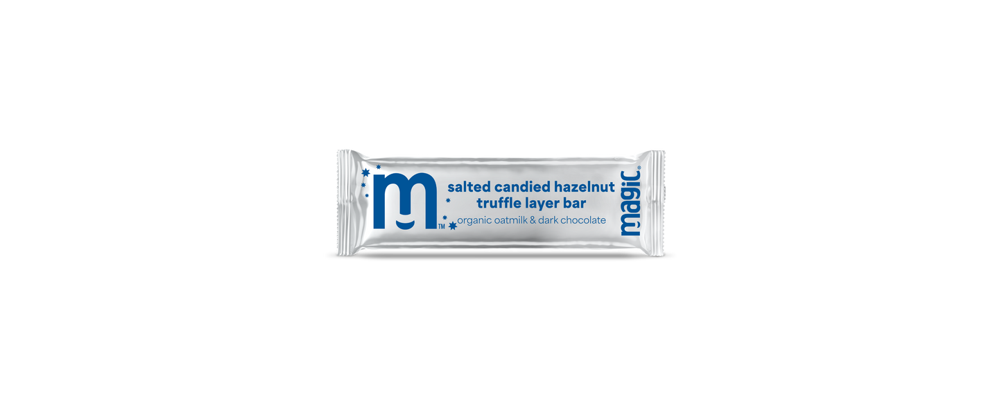 Salted Candied Hazelnut Truffle Layer Bar - 15g 60-ct box