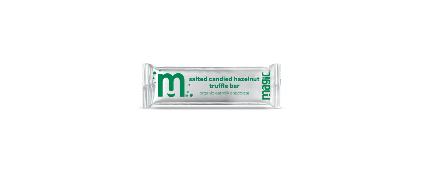 Salted Candied Hazelnut Truffle Bar - 15g 60-ct box