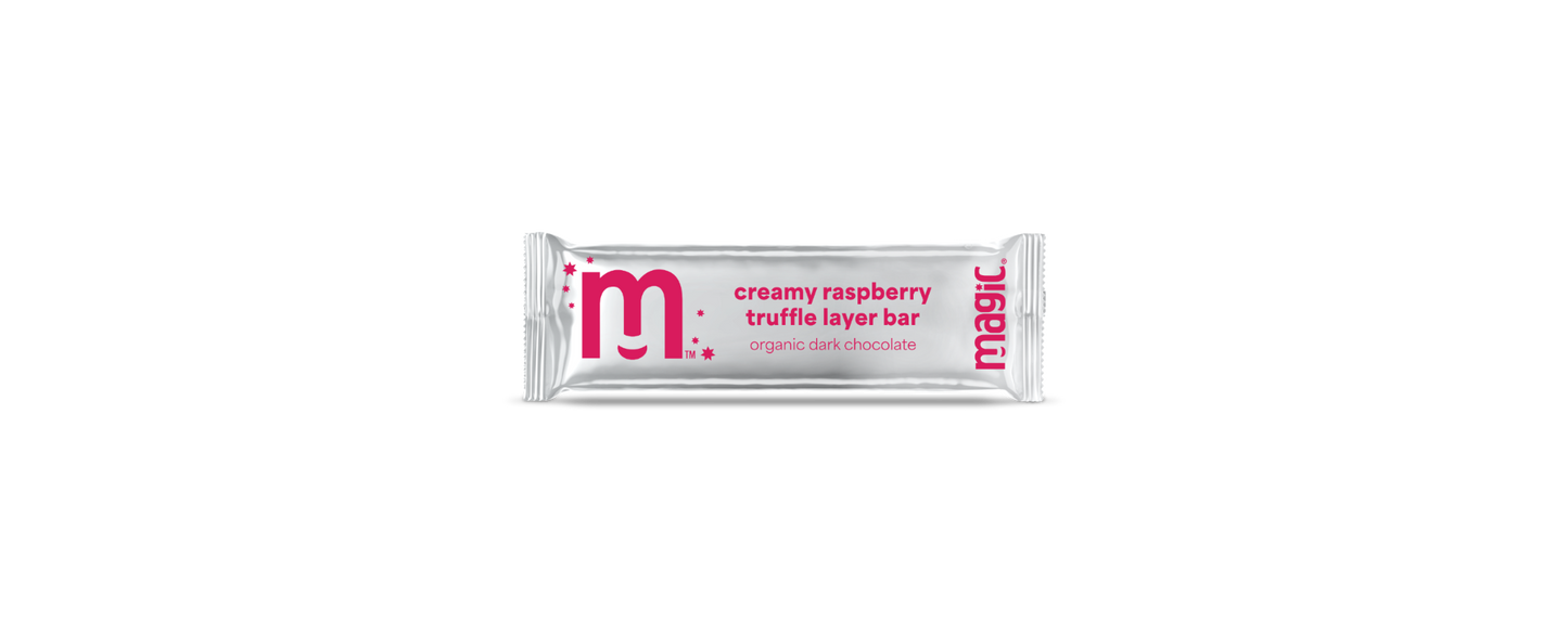 Creamy Raspberry Truffle Layer Bar - 15g 60-ct box