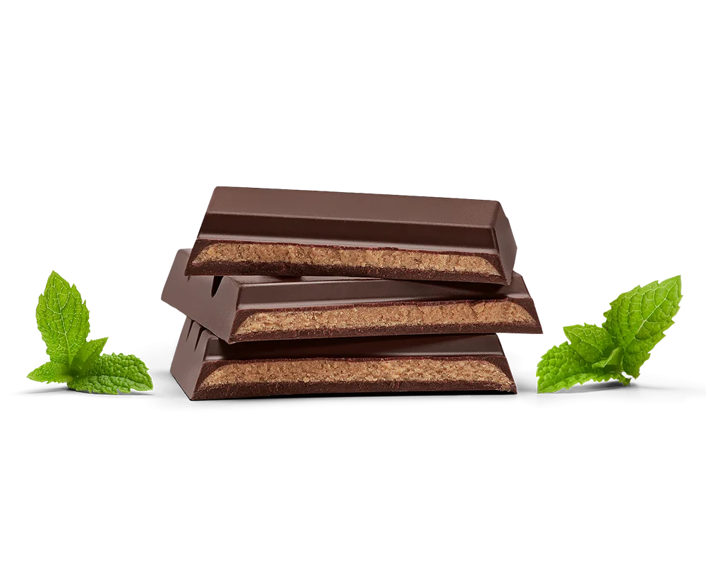 Cool Peppermint Creme 70% Dark Chocolate Bar
