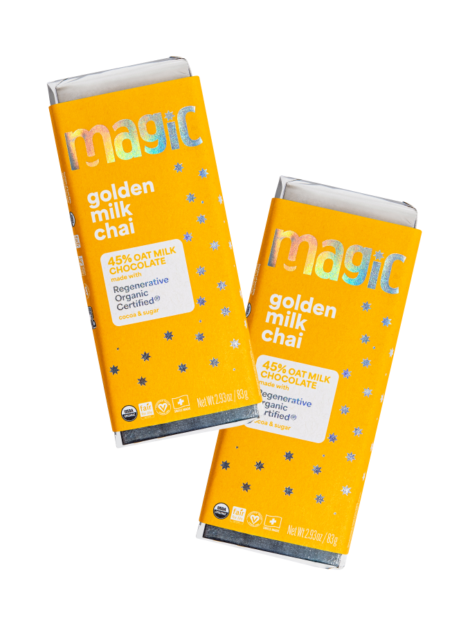 Golden Milk Chai Oat Milk Chocolate Bar