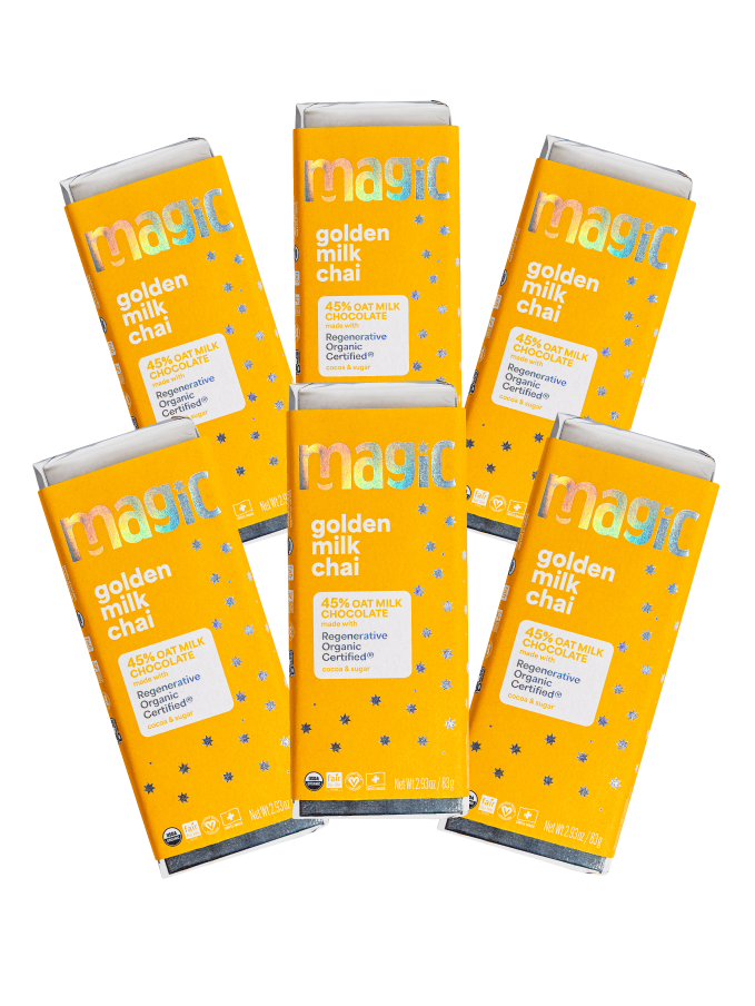 Golden Milk Chai Oat Milk Chocolate Bar