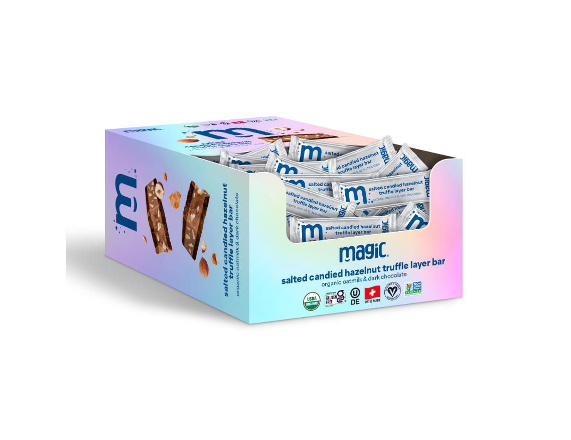 Salted Candied Hazelnut Truffle Layer Bar - 15g 60-ct box