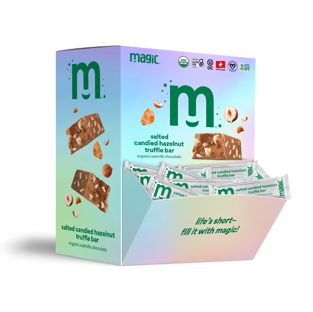 Salted Candied Hazelnut Truffle Bar - 15g 60-ct box
