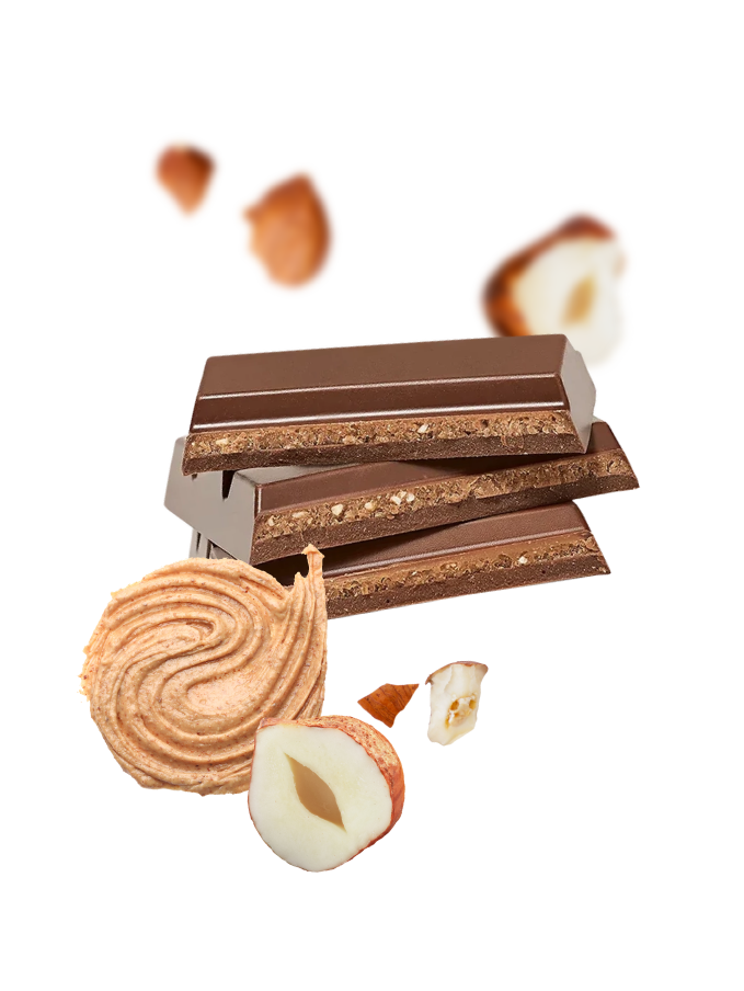 Crunchy Hazelnut Butter Oat Milk Chocolate Bar - 6-pack