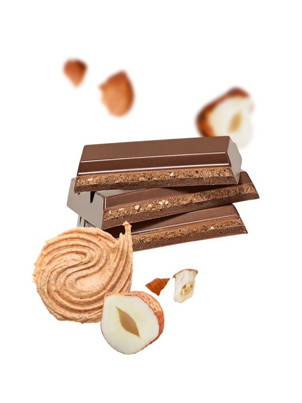 Crunchy Hazelnut Butter Oat Milk Chocolate Bar