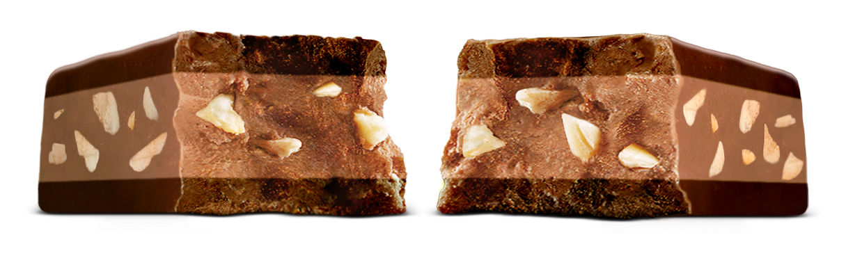 Salted Candied Hazelnut Truffle Layer Bar - 4-pack