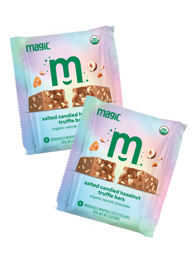 Salted Candied Hazelnut Truffle Bar - 4-pack