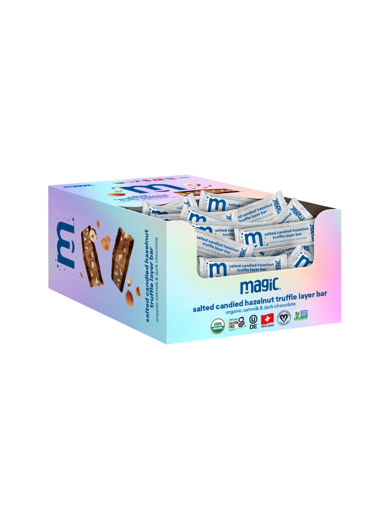 Salted Candied Hazelnut Truffle Layer Bars ✧ 60-ct (15g) Bars