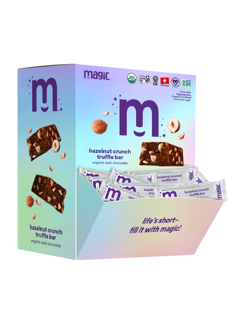 Hazelnut Crunch Truffle Bars ✧ 60-ct (15g) Bars