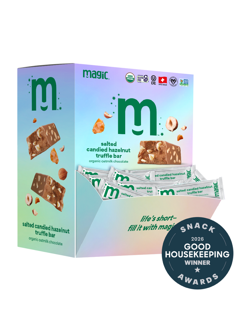 Salted Candied Hazelnut Truffle Bars ✧ 60-ct (15g) Bars