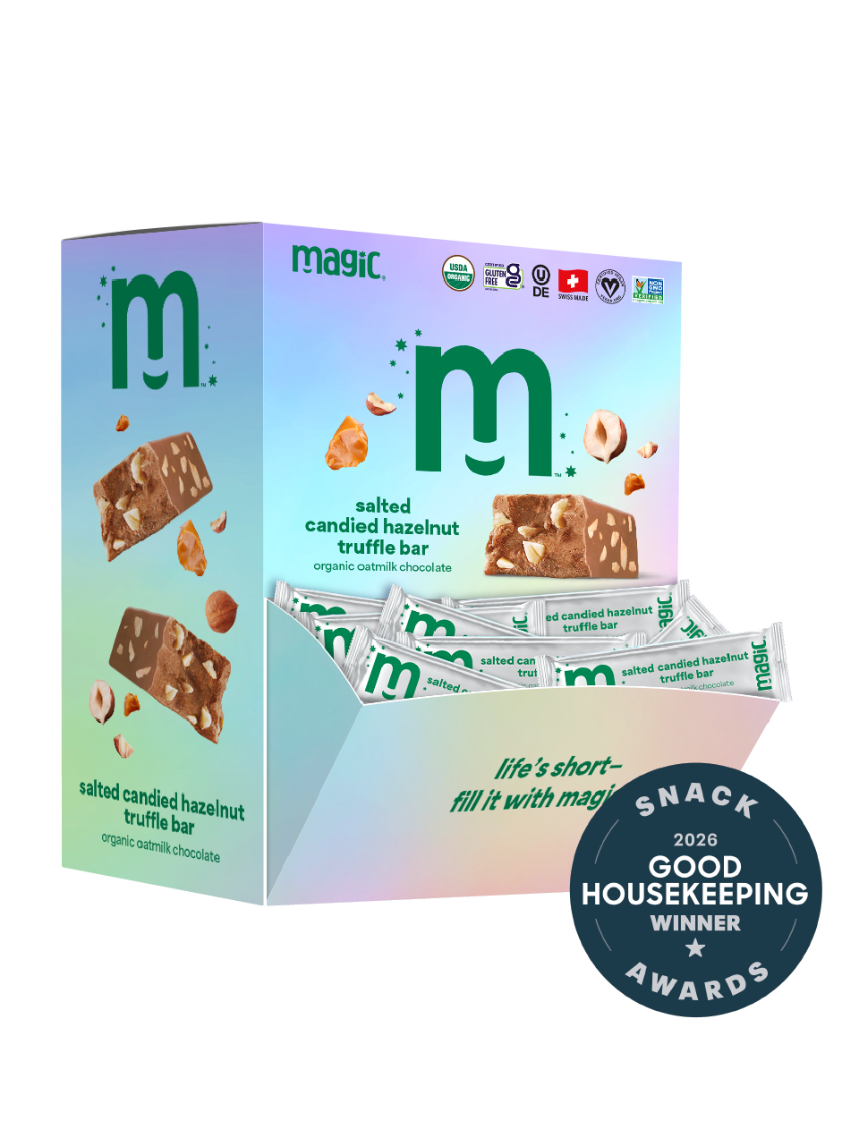 Salted Candied Hazelnut Truffle Bars ✧ 60-ct (15g) Bars