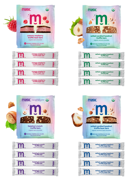 Truffle Bar Sampler Pack, all 4 flavors