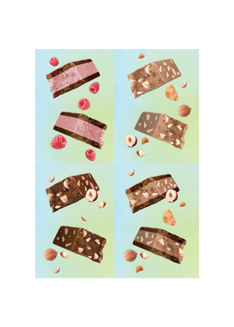 Mini Truffle Bar Sampler Pack, all 4 flavors