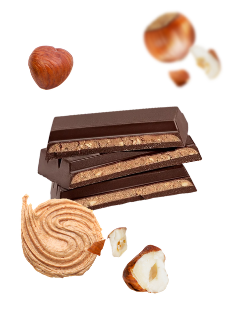 Crunchy Hazelnut Butter 70% Dark Chocolate Bar