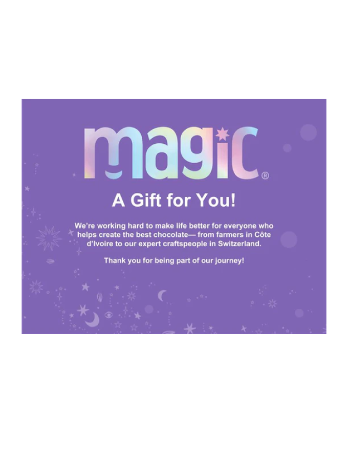 Magic Chocolate custom gift box