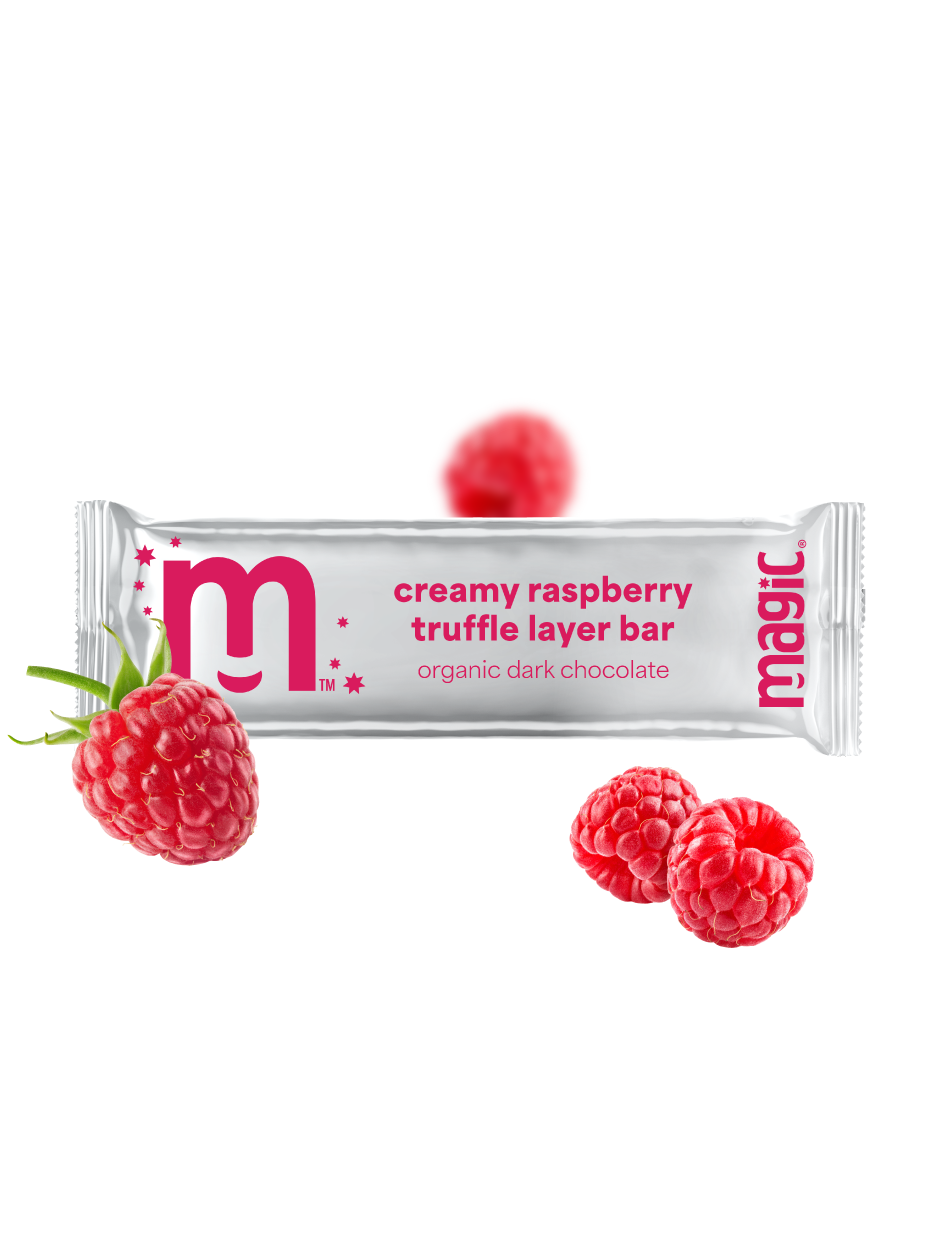 Creamy Raspberry Truffle Layer Bars ✧ 60-ct (15g) Bars