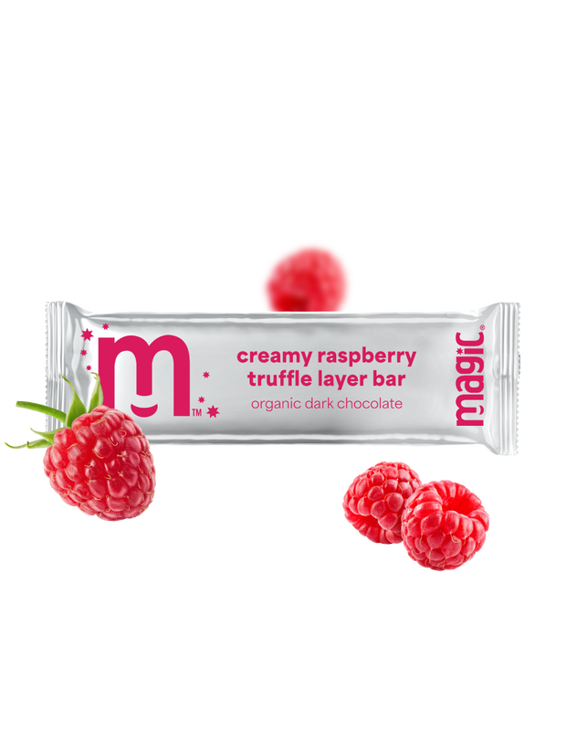 Creamy Raspberry Truffle Layer Bars ✧ 60-ct (15g) Bars