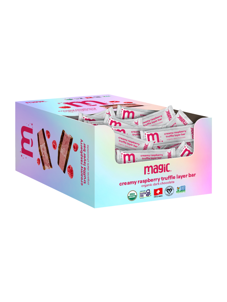 Creamy Raspberry Truffle Layer Bars ✧ 60-ct (15g) Bars