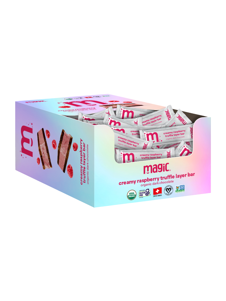 Creamy Raspberry Truffle Layer Bars ✧ 60-ct (15g) Bars