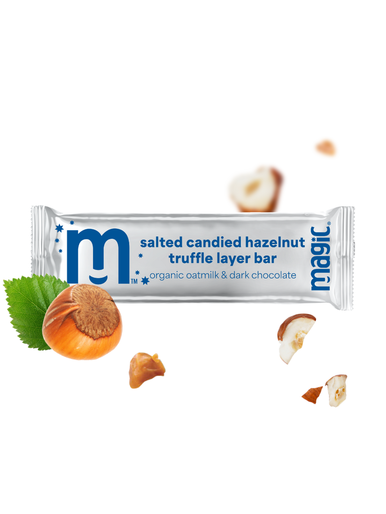 Salted Candied Hazelnut Truffle Layer Bars ✧ 60-ct (15g) Bars