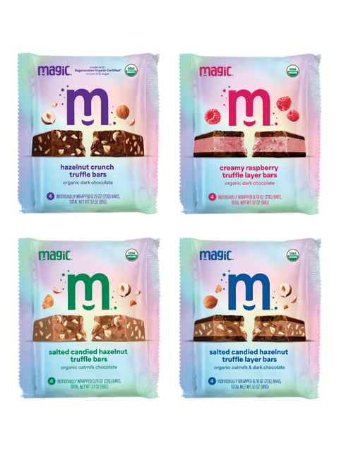 Truffle Bar Sampler Pack, all 4 flavors